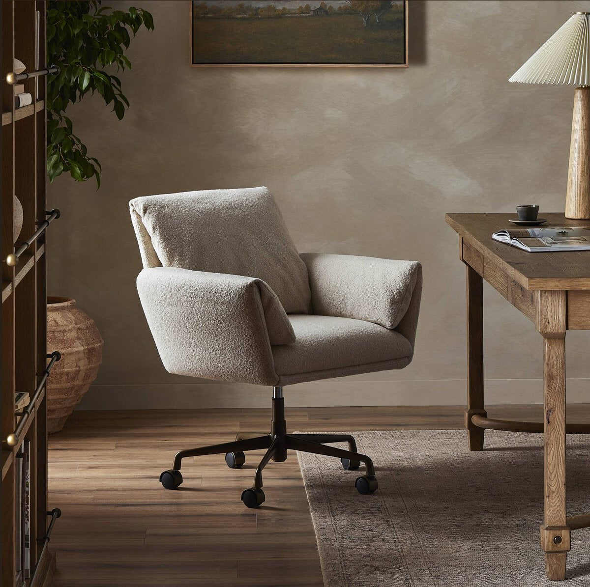 Salerno Lino Blanco Silla de Escritorio