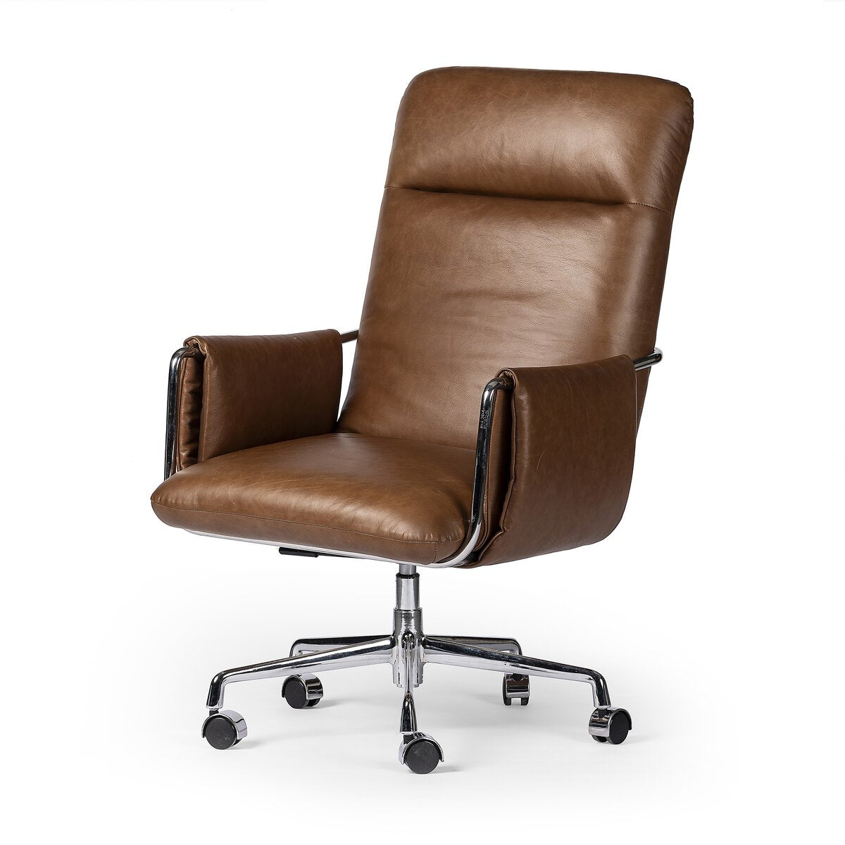 Sherman Cuero Top Cafe Silla de Escritorio