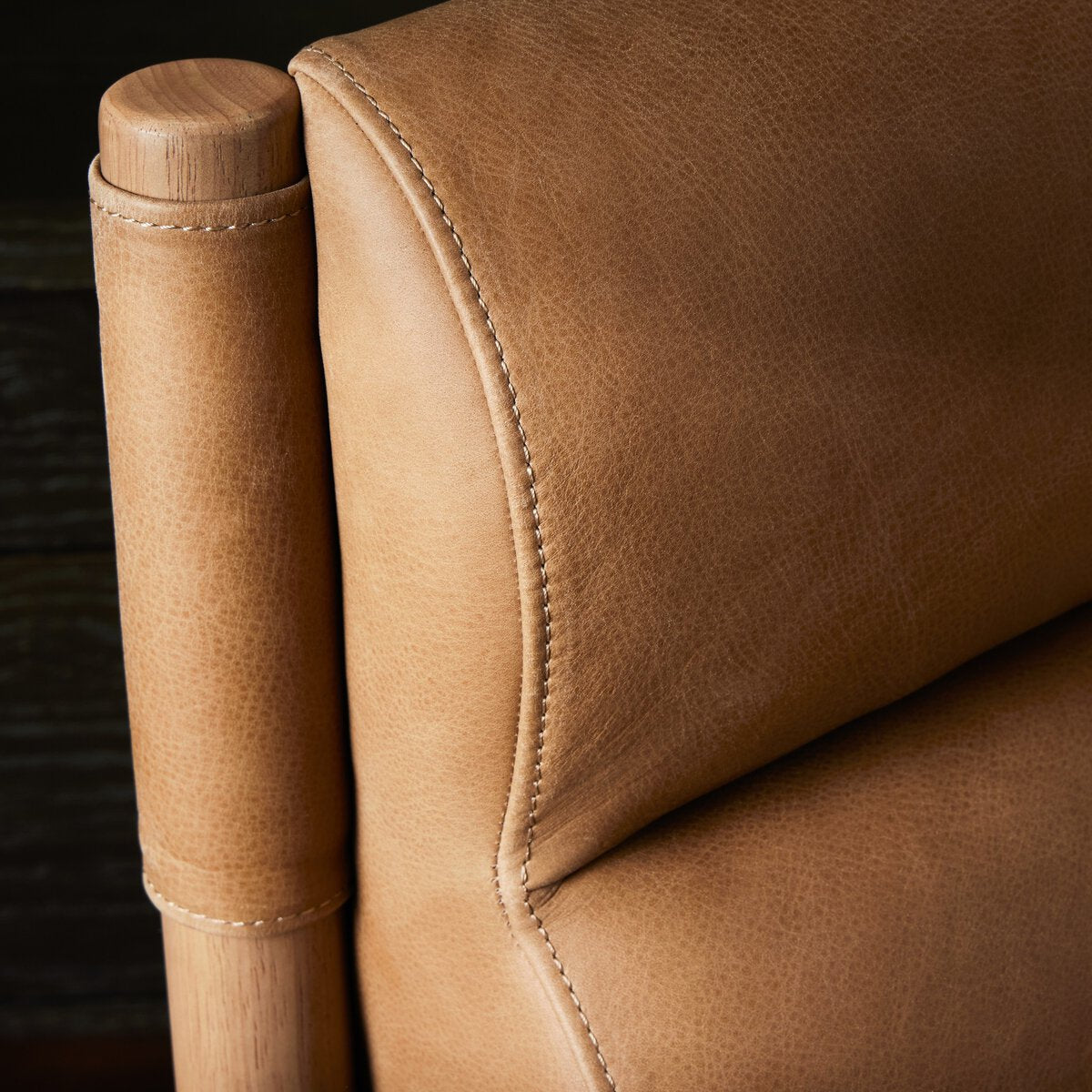 Kianno Cuero Top Café Silla de Escritorio