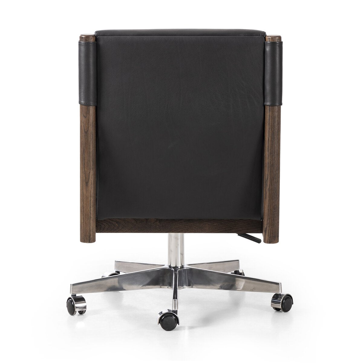 Kianno Cuero Top Negro Silla de Escritorio
