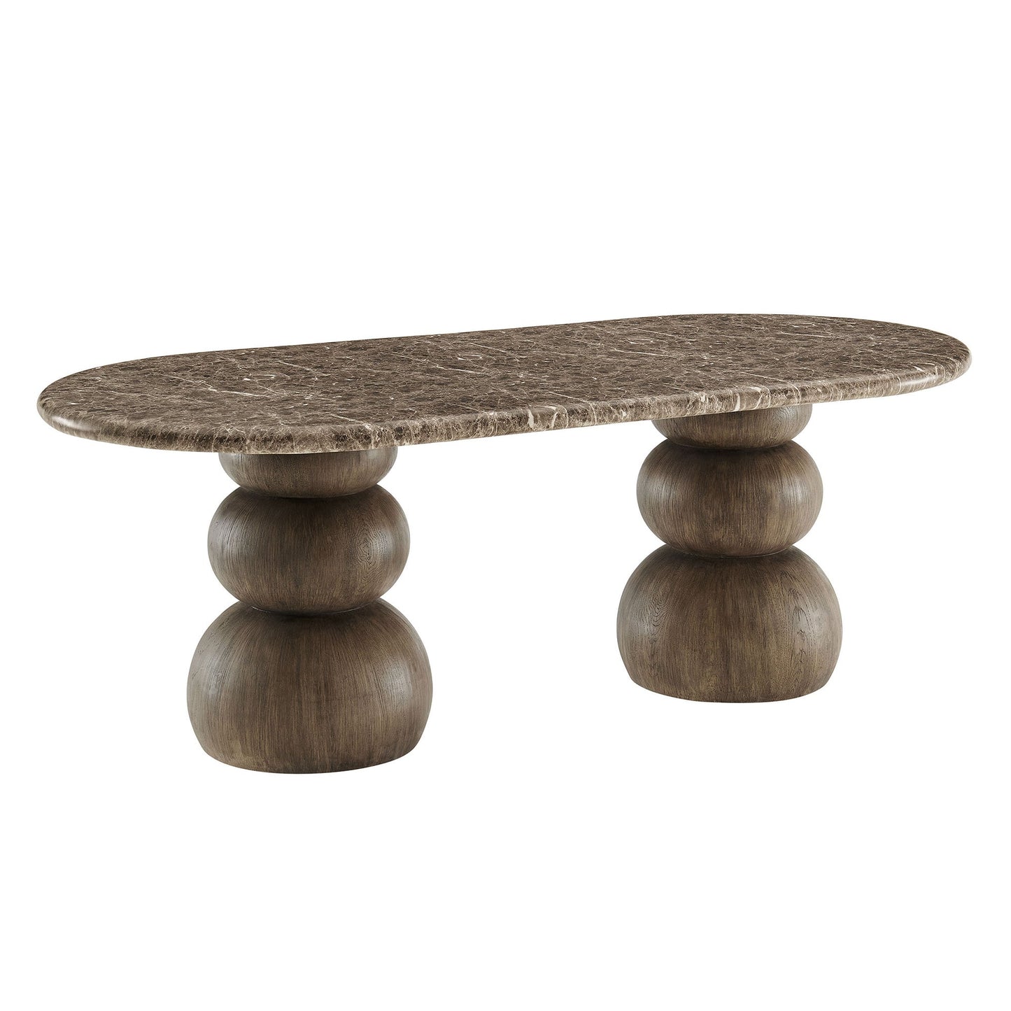 Pietra Mesa de comedor ovalada (Exterior)