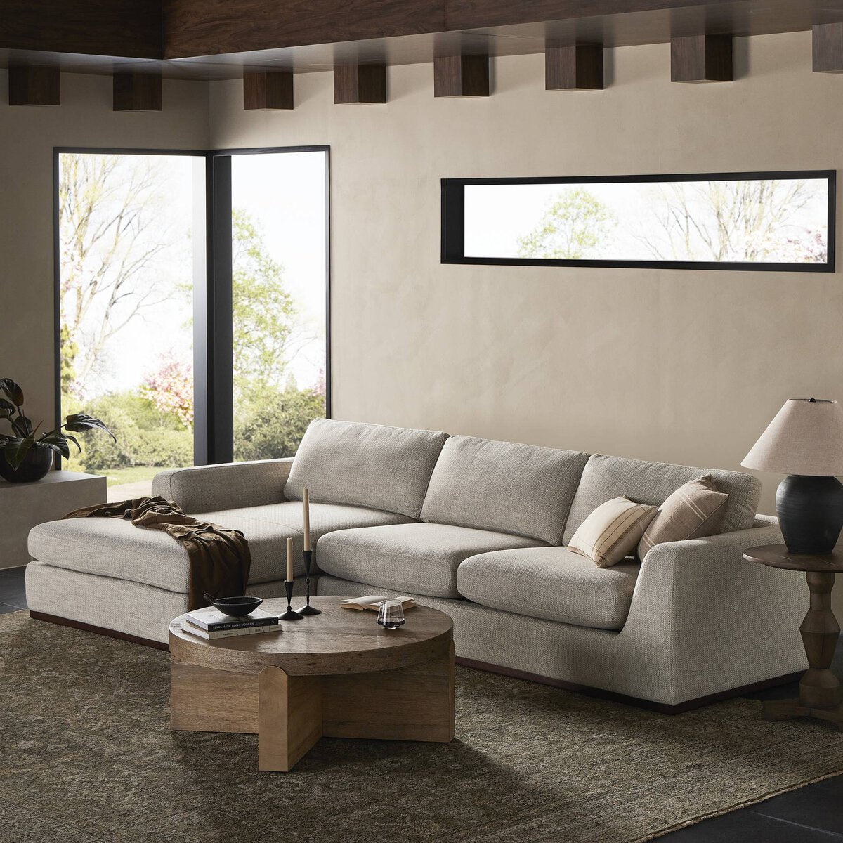 Colt Beige Seccional Izquierdo