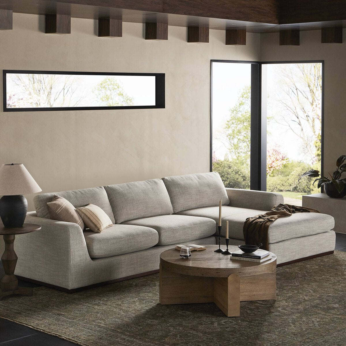 Colt Beige Seccional Derecho