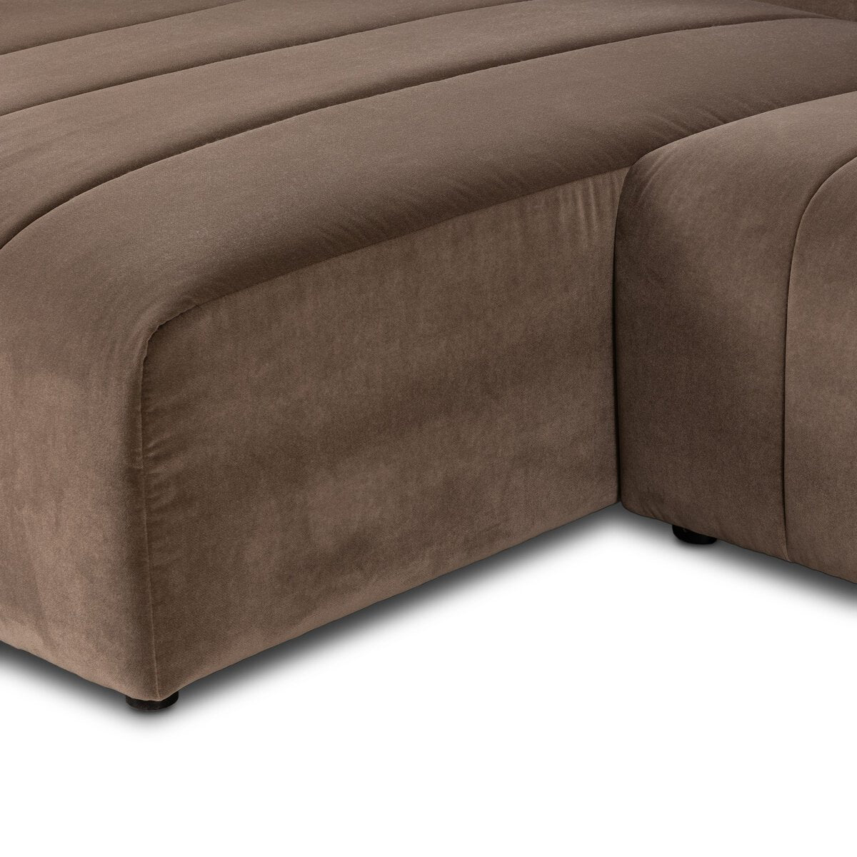 Langham Taupe Seccional Izquierdo