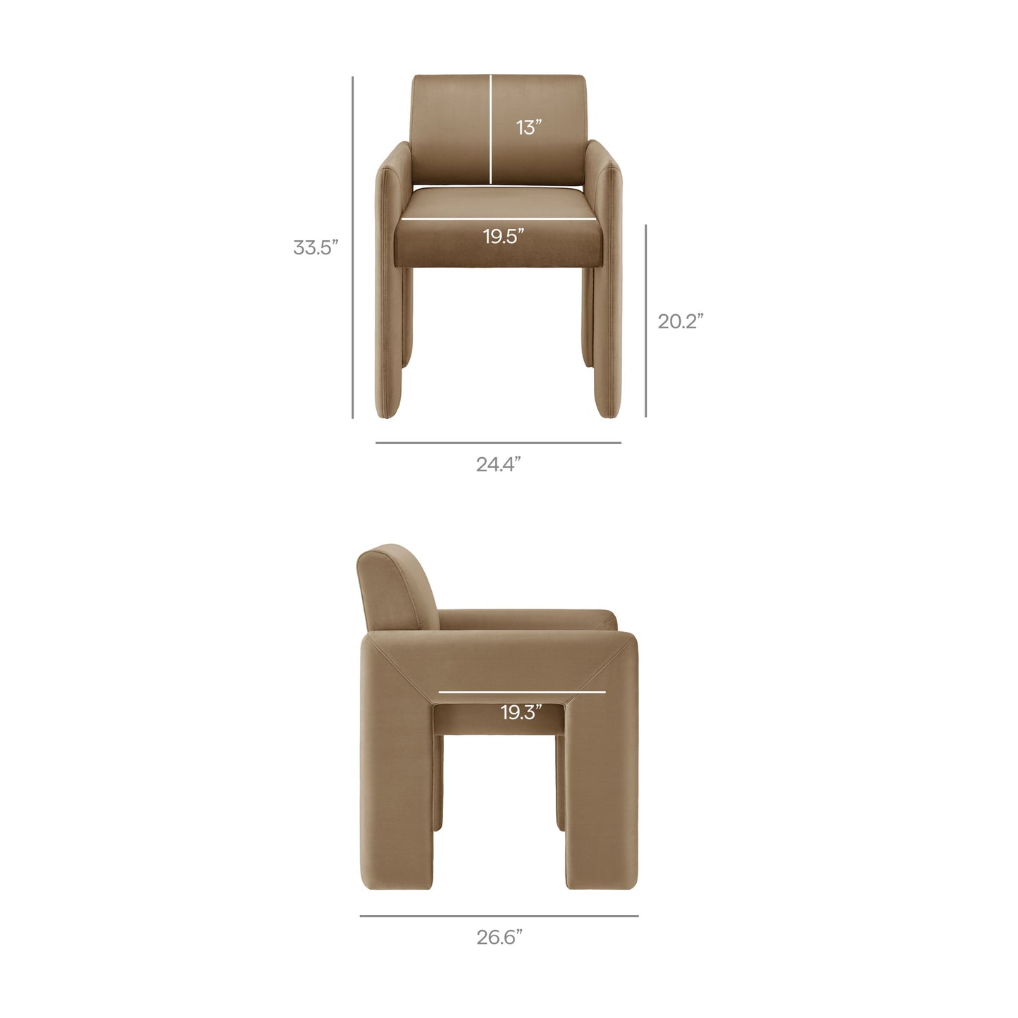 Daven Sillas de Comedor