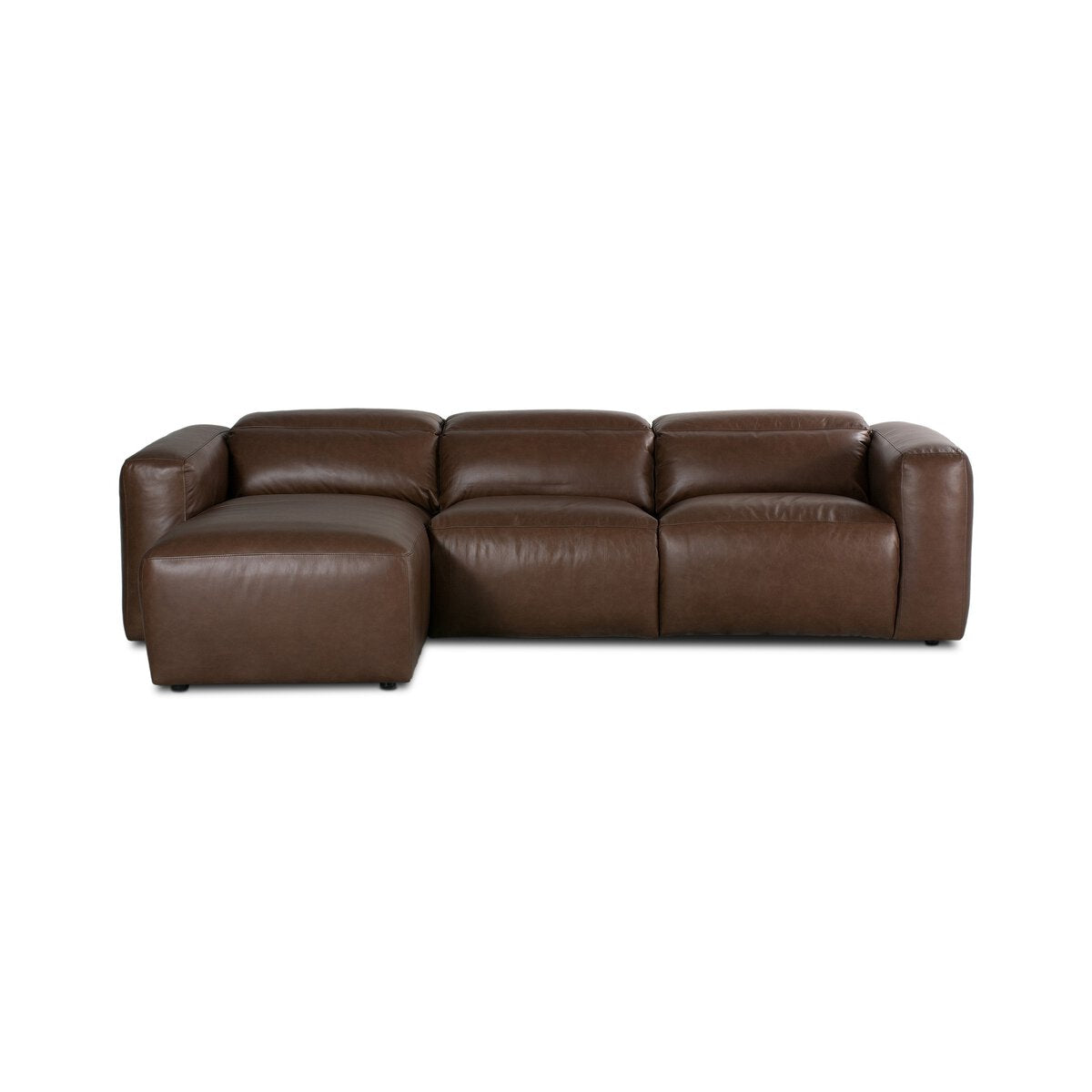 Radley Cuero top Marron Seccional Izquierdo