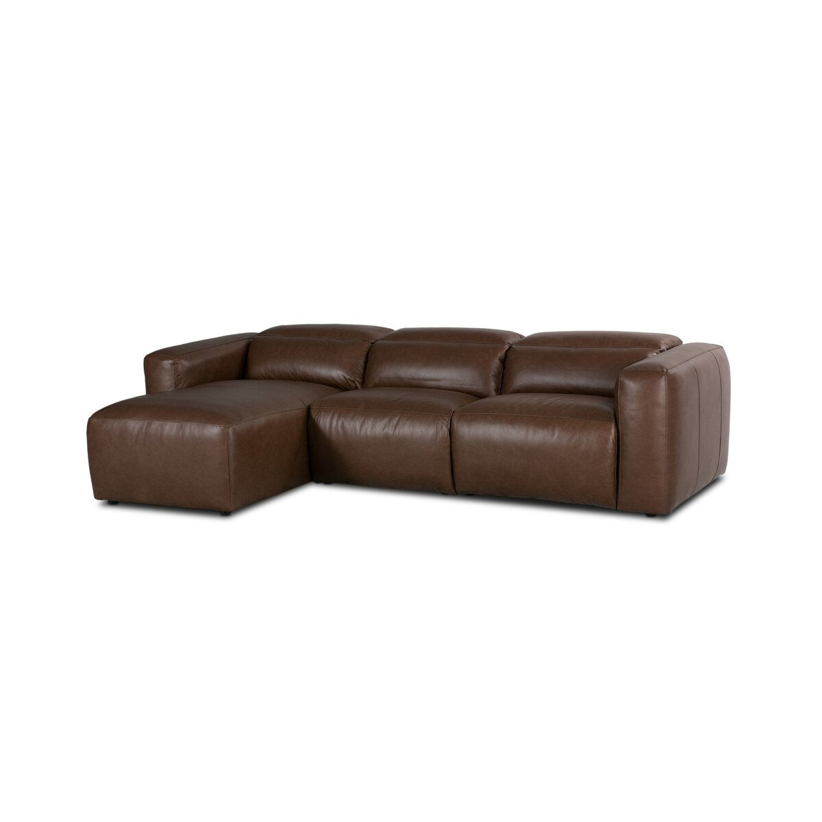 Radley Cuero top Marron Seccional Izquierdo
