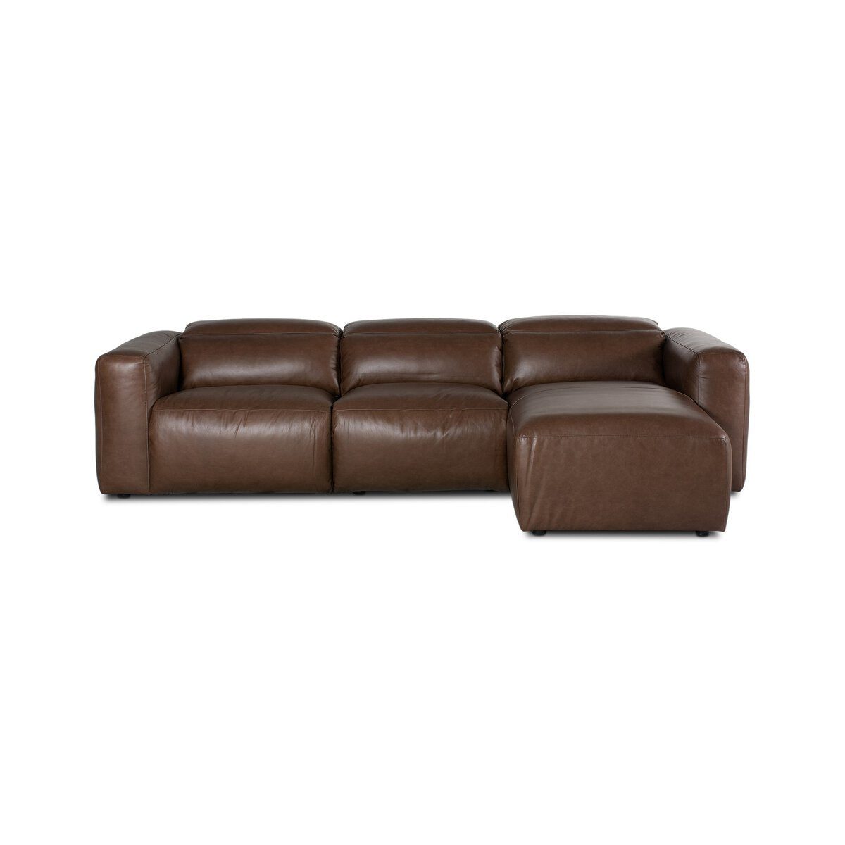 Radley Cuero top Marron Seccional Derecho