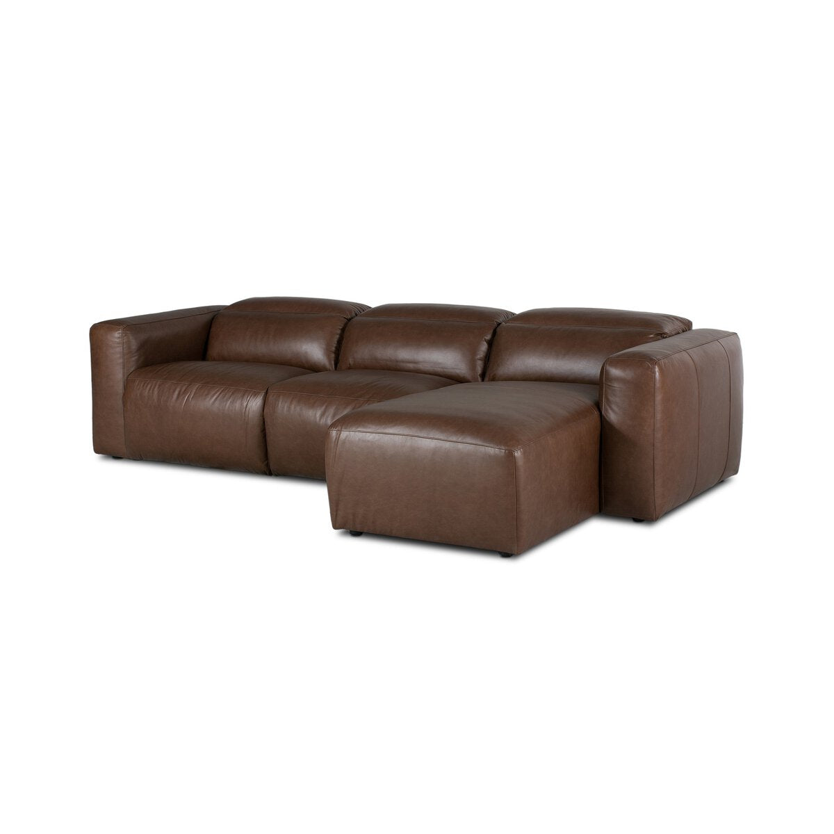 Radley Cuero top Marron Seccional Derecho