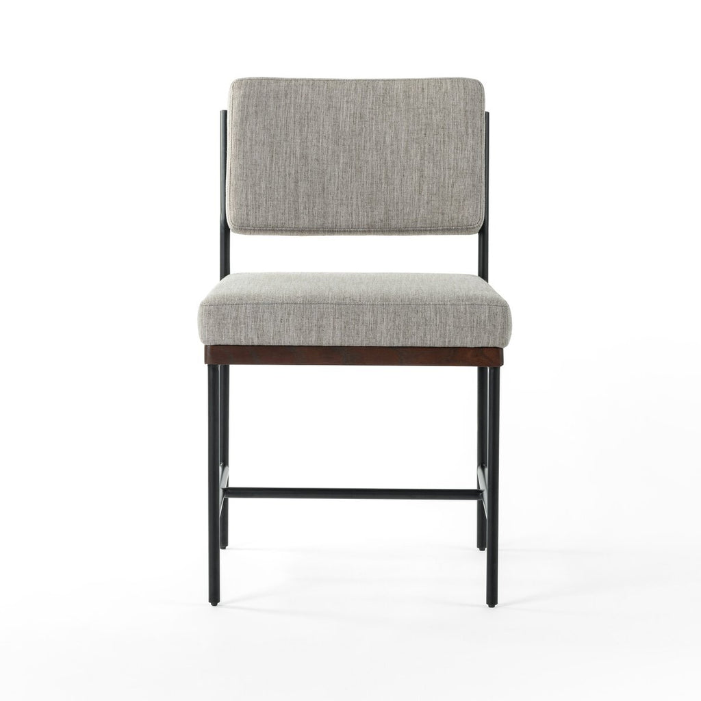 Benton Lino Gris Silla de comedor