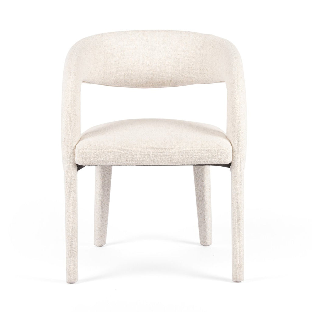 Hawkins Lino Crema Silla de Comedor