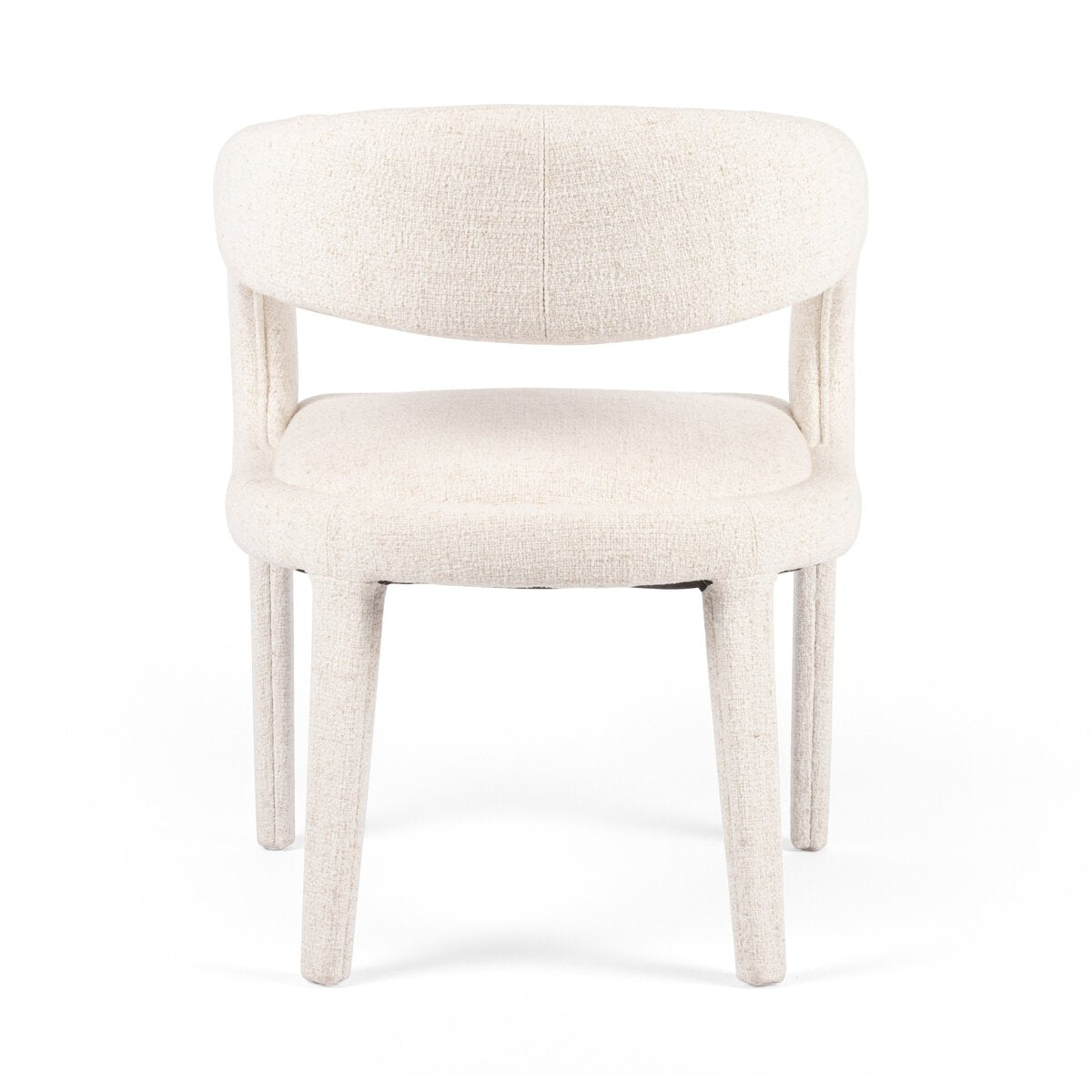 Hawkins Lino Crema Silla de Comedor