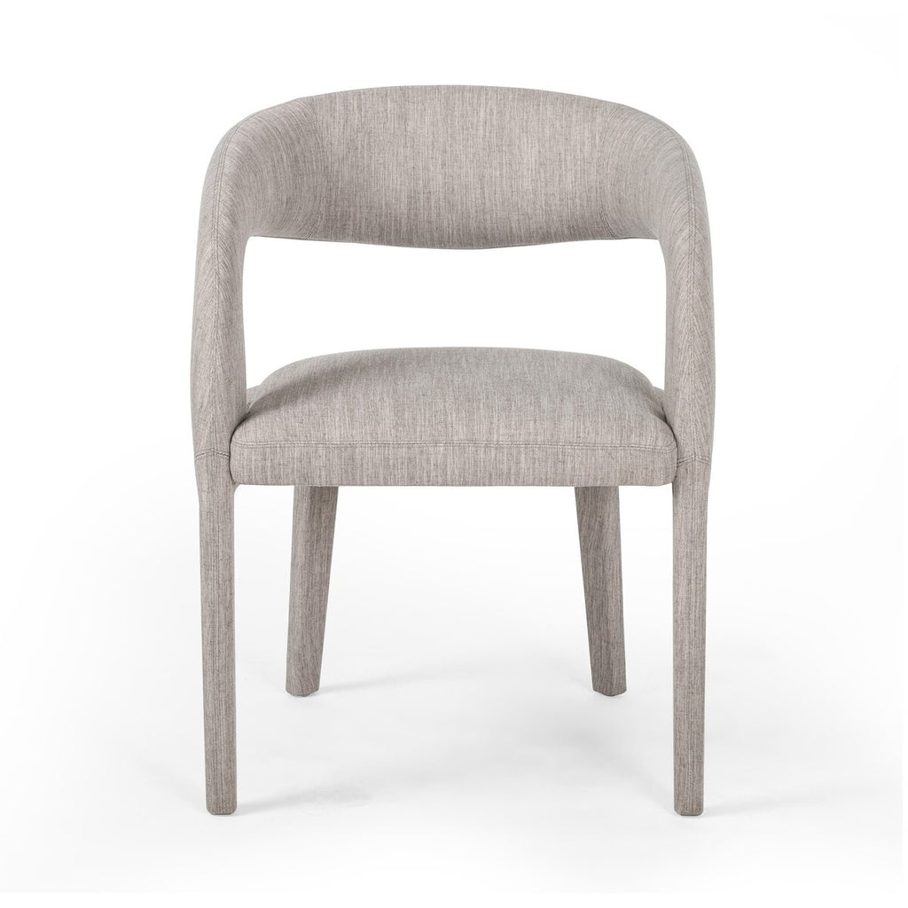 Hawkins Lino Gris Silla de Comedor