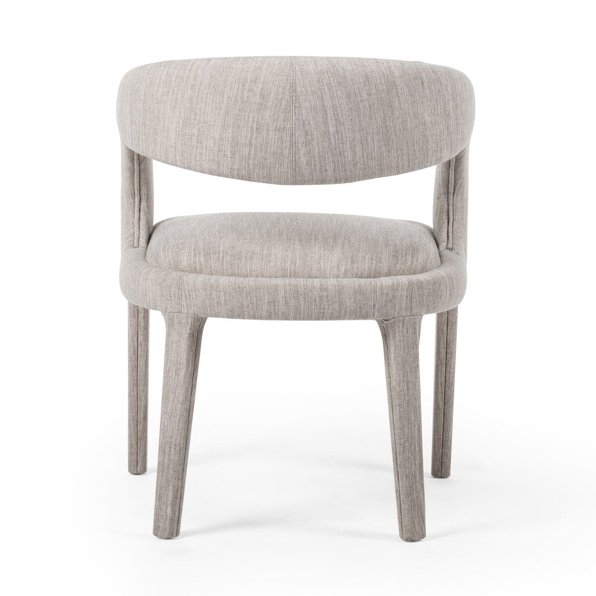 Hawkins Lino Gris Silla de Comedor