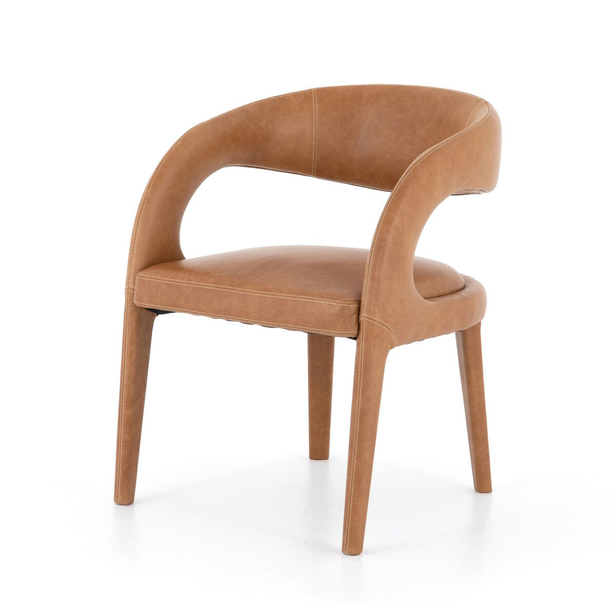 Hawkins Cuero Top Café Silla de Comedor