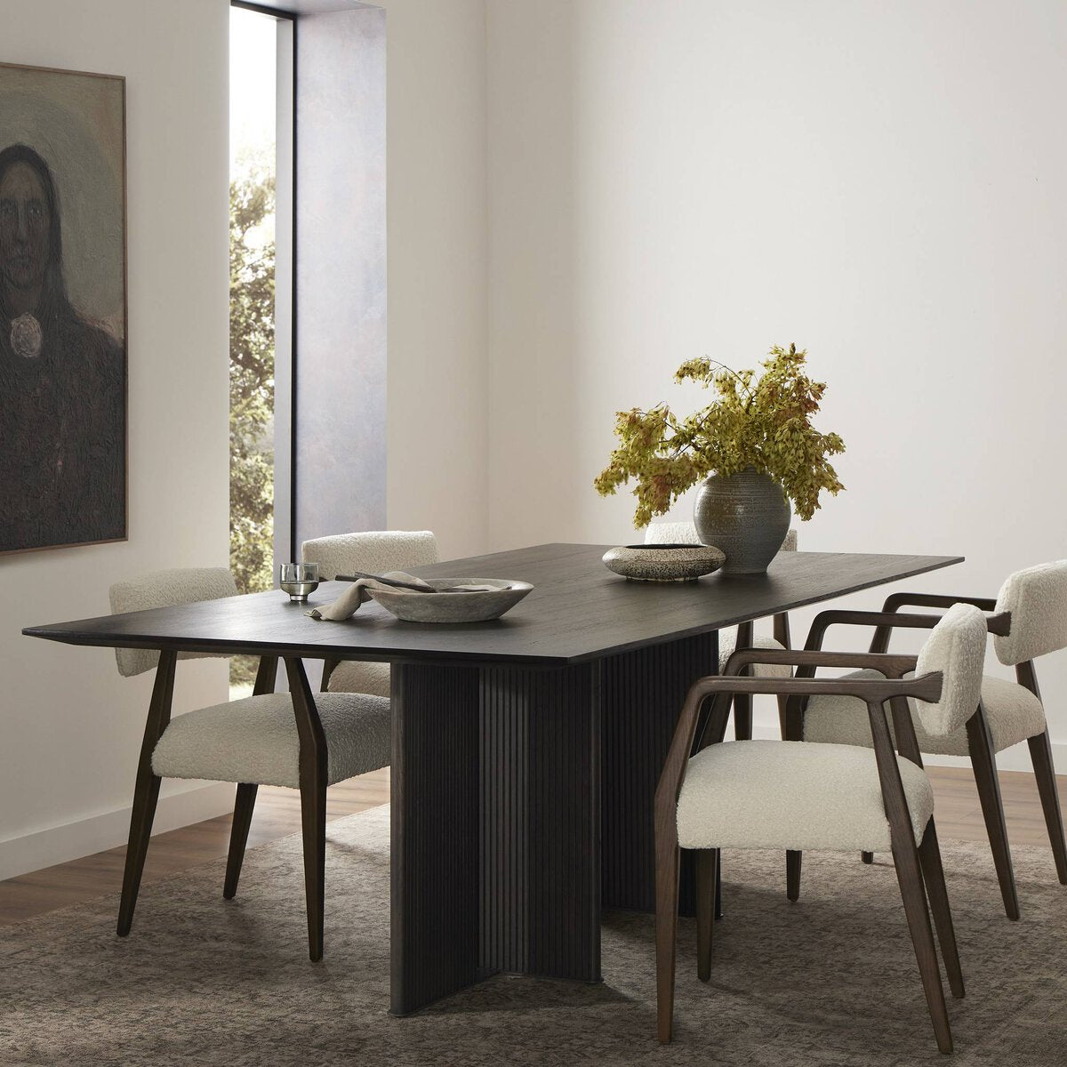 Leo Negro Mesa de Comedor