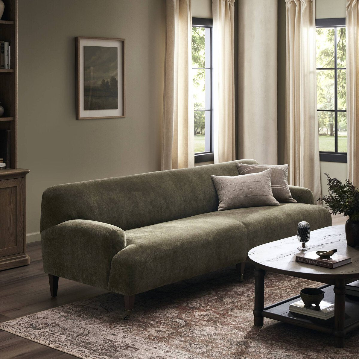 Kent Verde Olivo Sofa