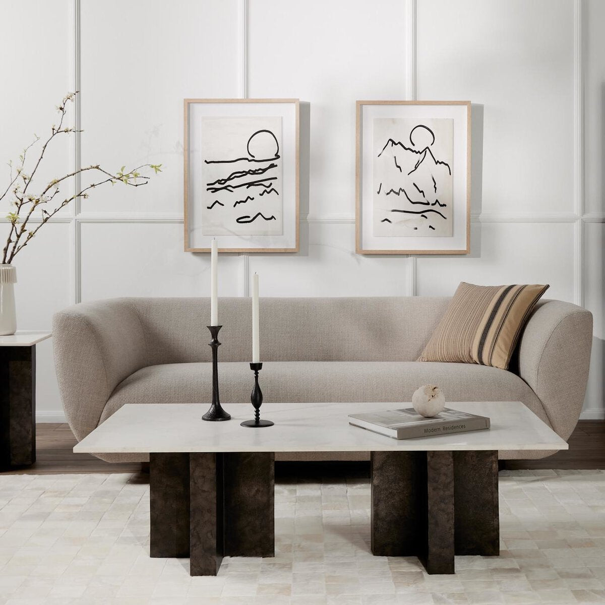 Sabine Crema Sofa