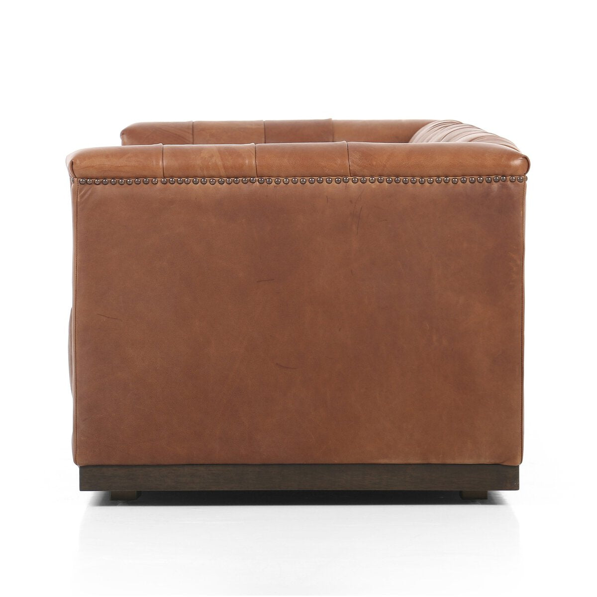 Maxx 95” Cuero Top Café Sofa
