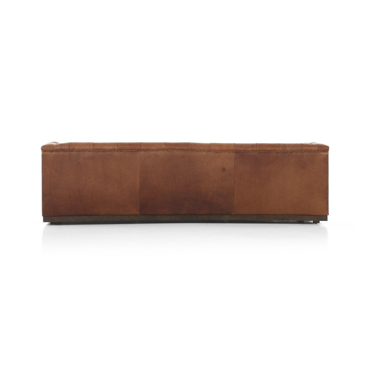 Maxx 95” Cuero Top Café Sofa