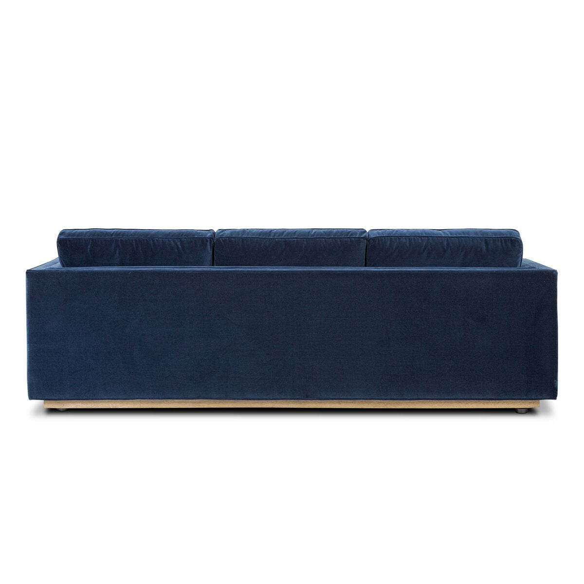 Kiera Terciopelo Azul Sofa