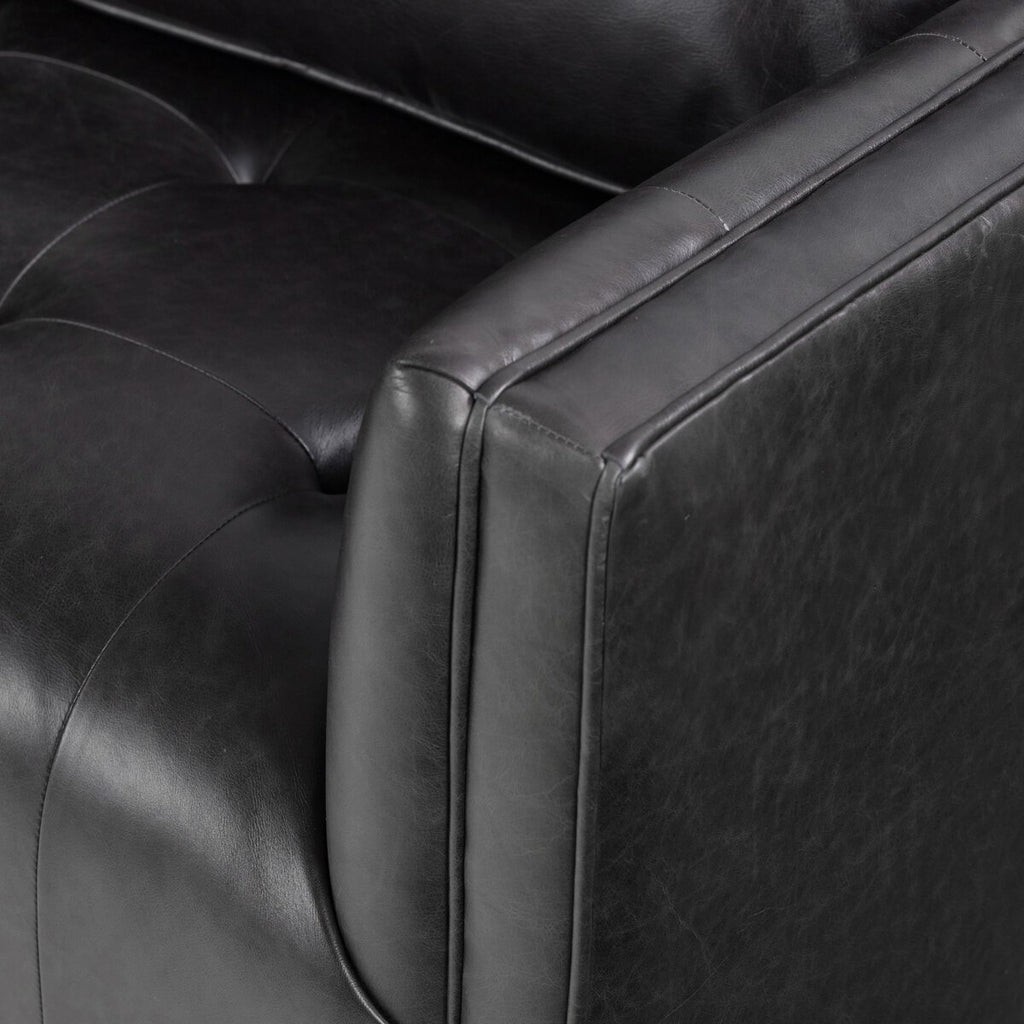 Kiera Cuero Top Negro Sofa