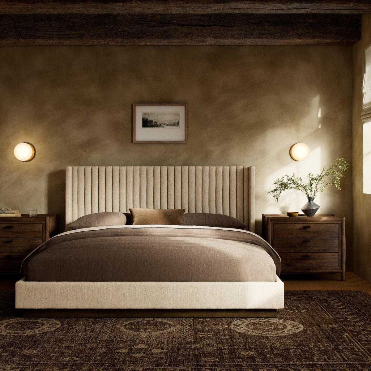 Montgomery Crema Cama