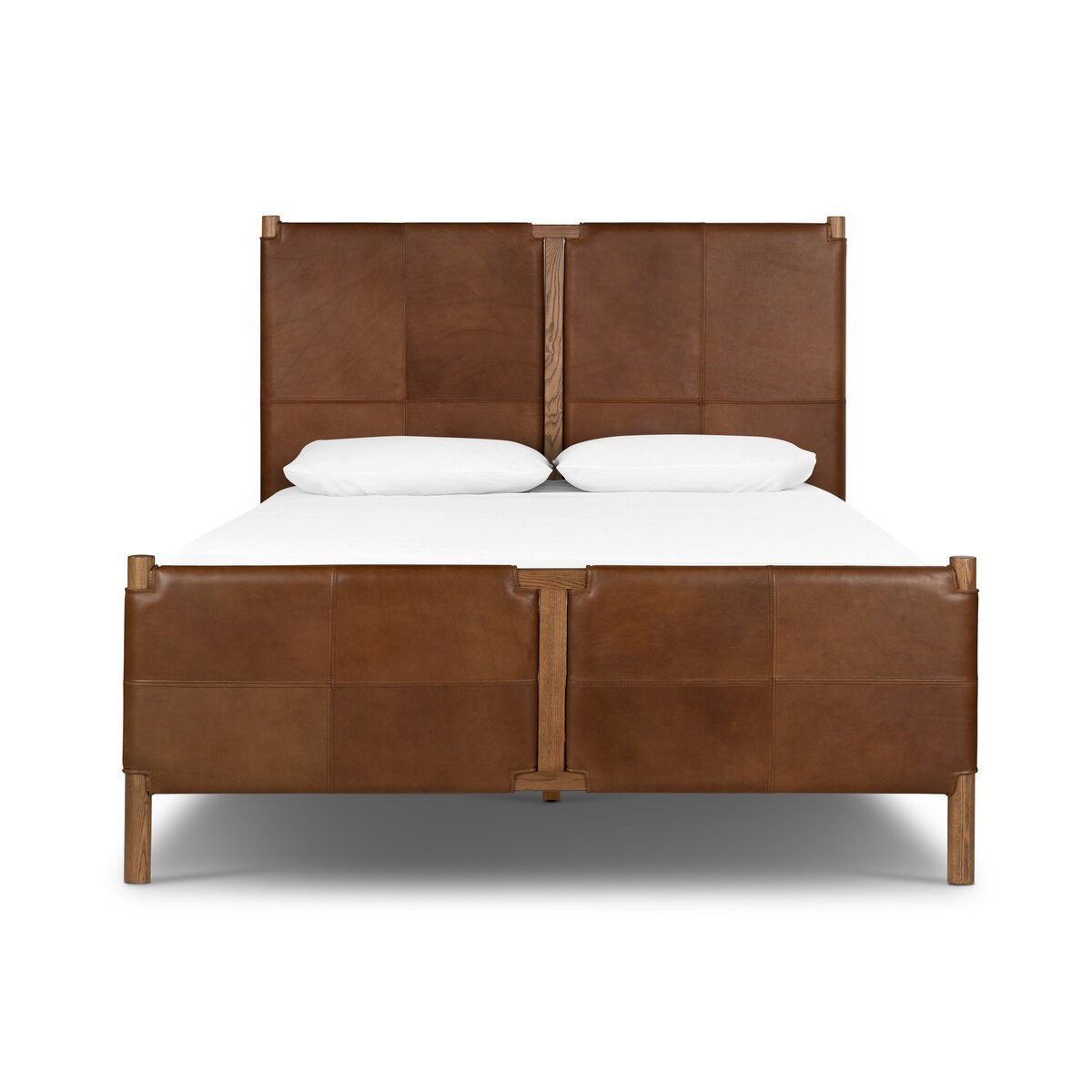 Salado Cuero Top Cafe Queen Cama