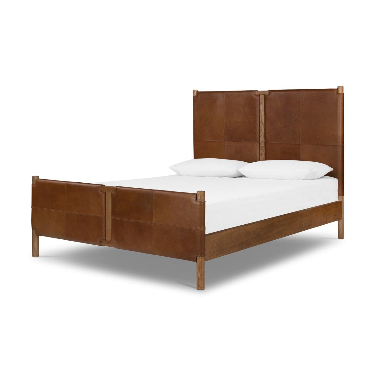Salado Cuero Top Cafe Queen Cama