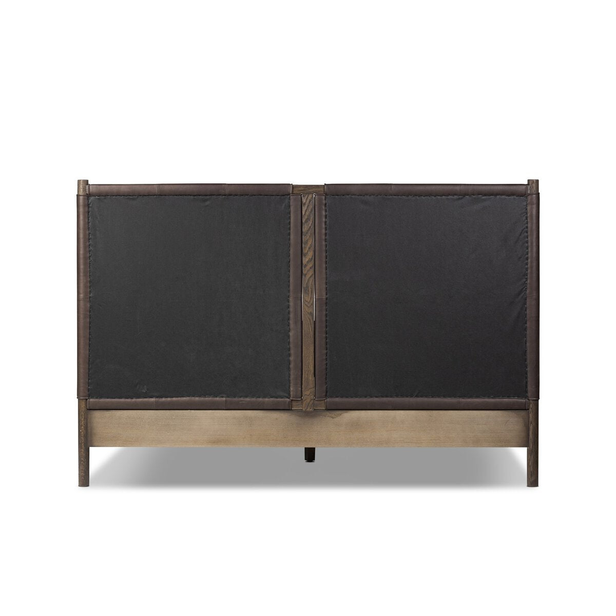 Salado Cuero Top Negro King Cama
