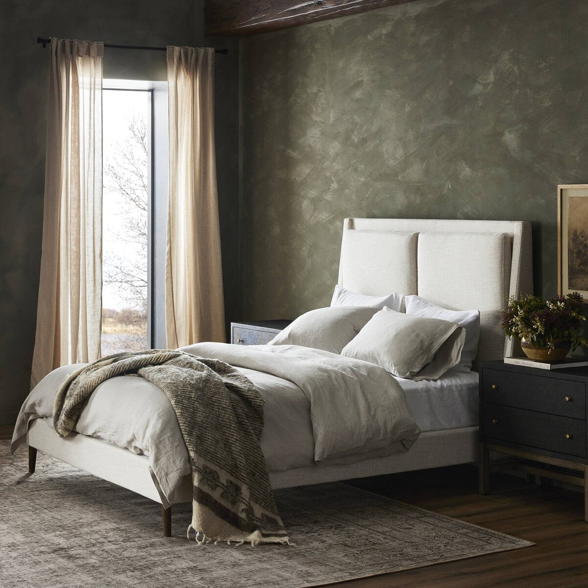 Potter Lino Beige Cama