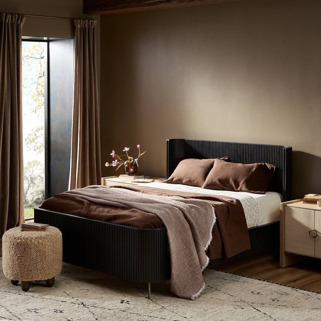 Fletcher Negro Cama