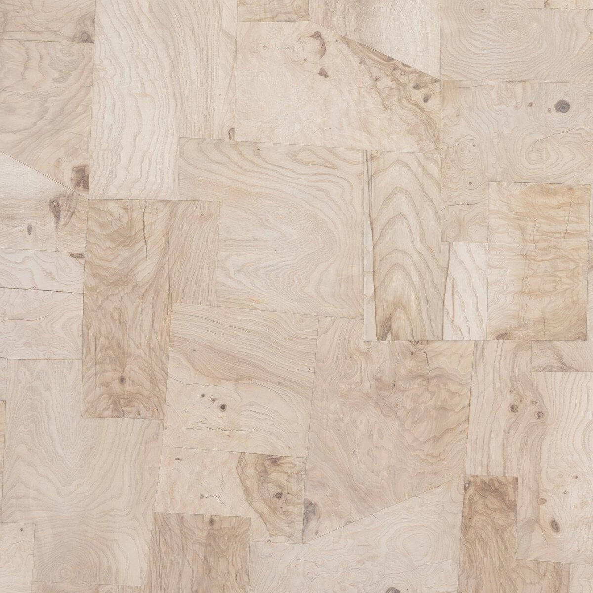 Blanco Madera Clara Mesa de Centro