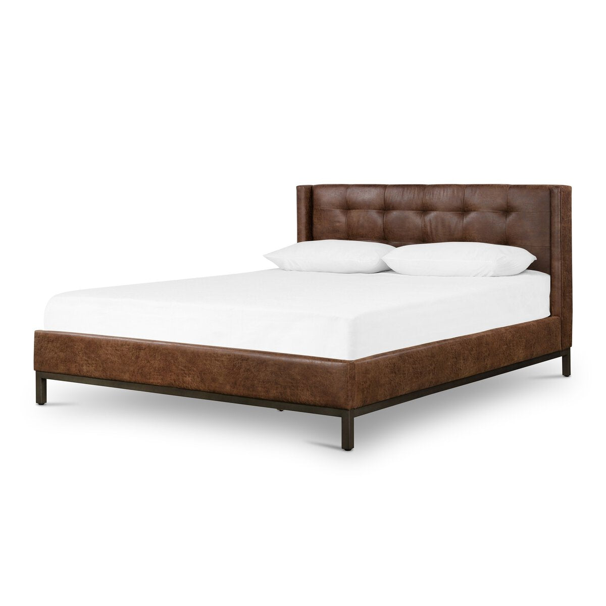 Newhall Poliéster Tabaco Cama