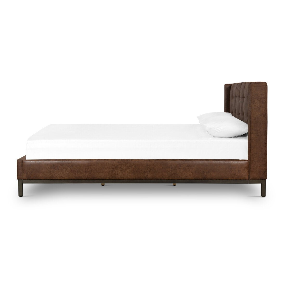 Newhall Poliéster Tabaco Cama