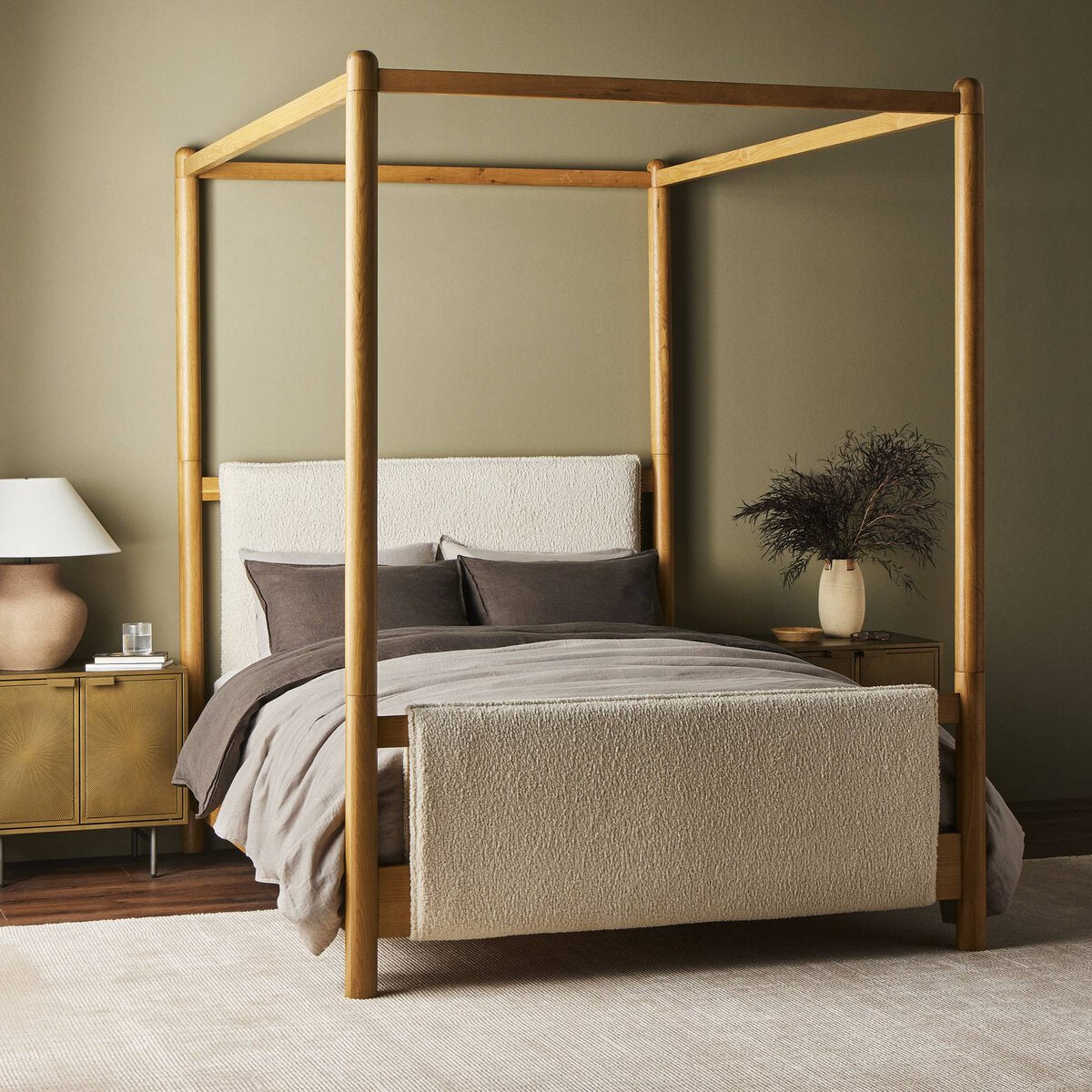Bowen Canopy Queen Cama
