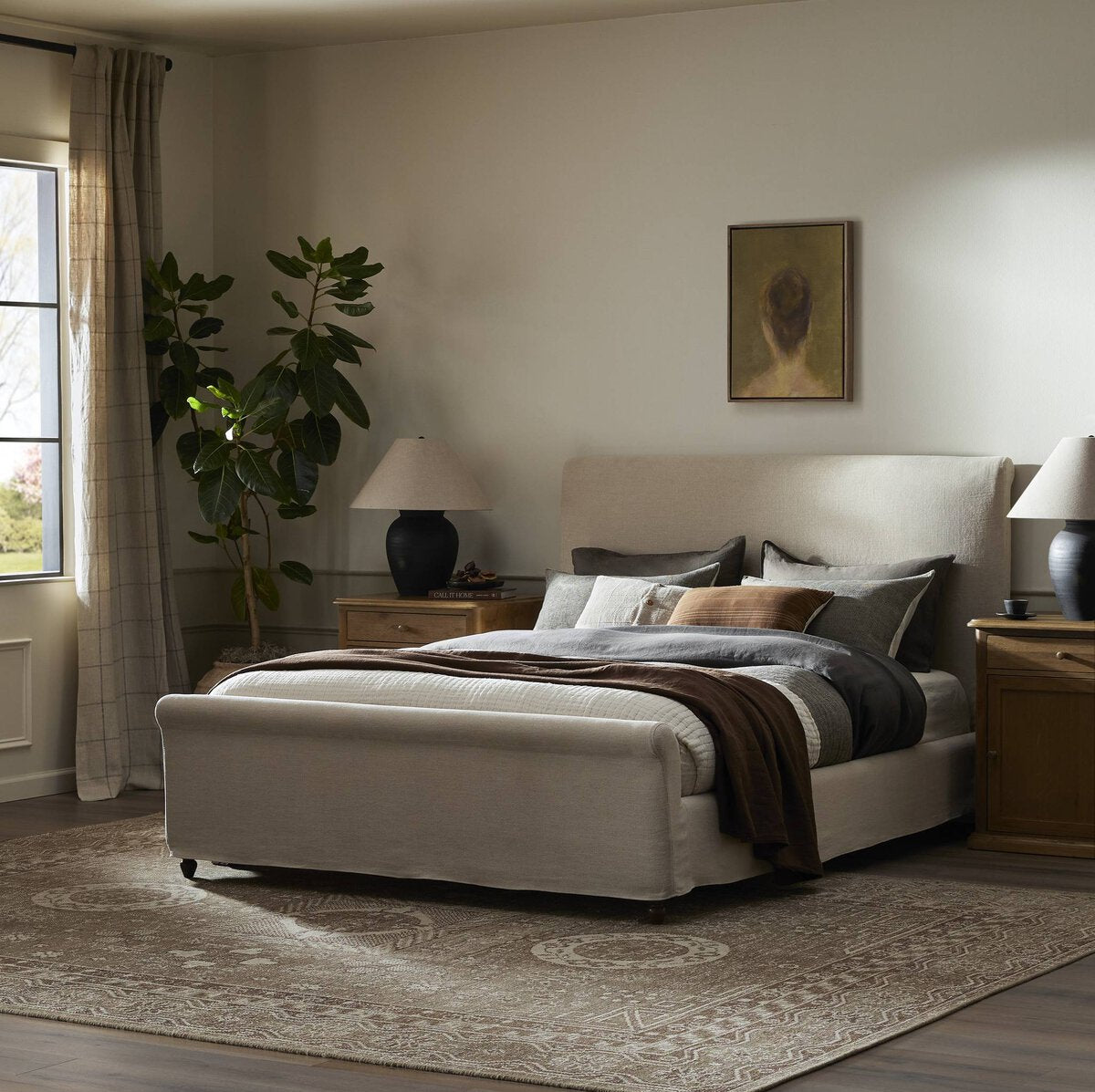 Dalia Crema Cama