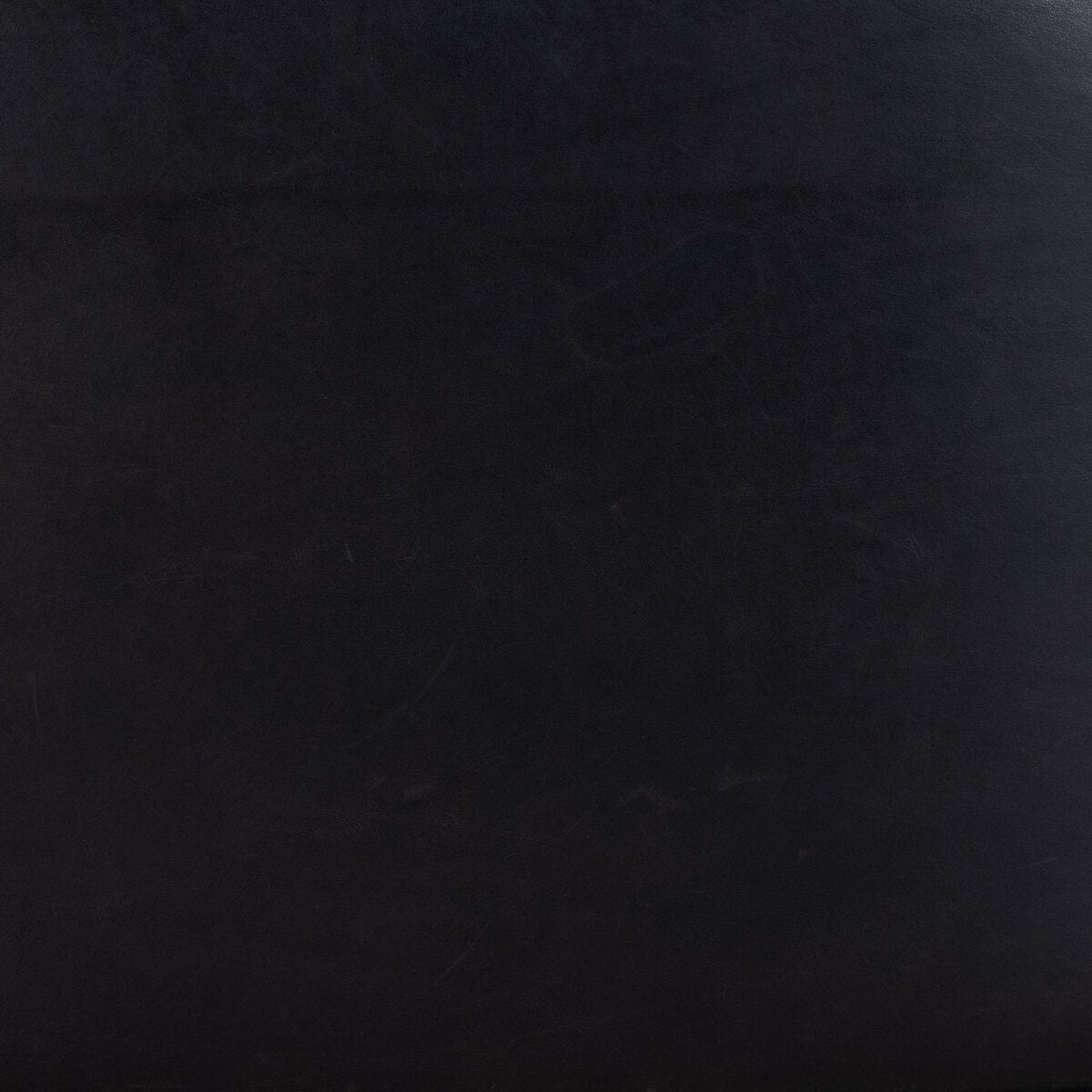 Colby Cuero Top Negro Silla de Acento