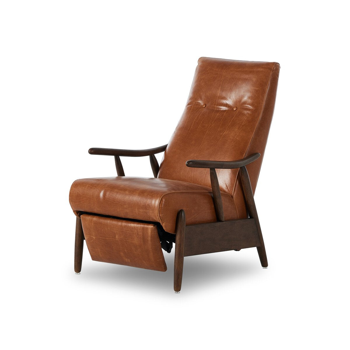 Jarvis Cuero Top Tabaco Silla de Acento