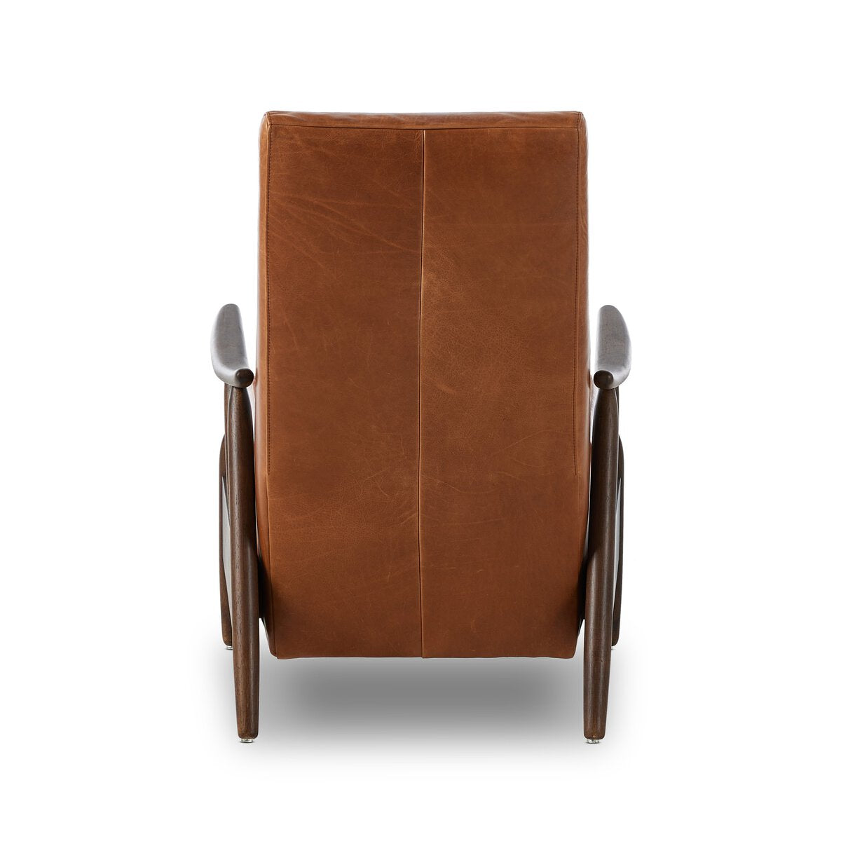 Jarvis Cuero Top Tabaco Silla de Acento