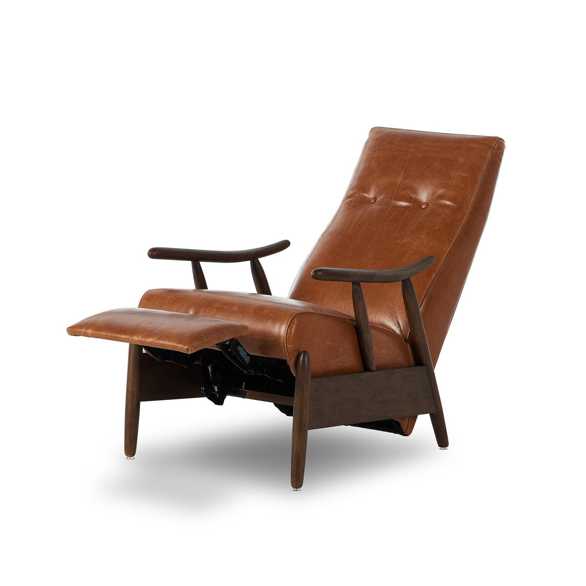 Jarvis Cuero Top Tabaco Silla de Acento