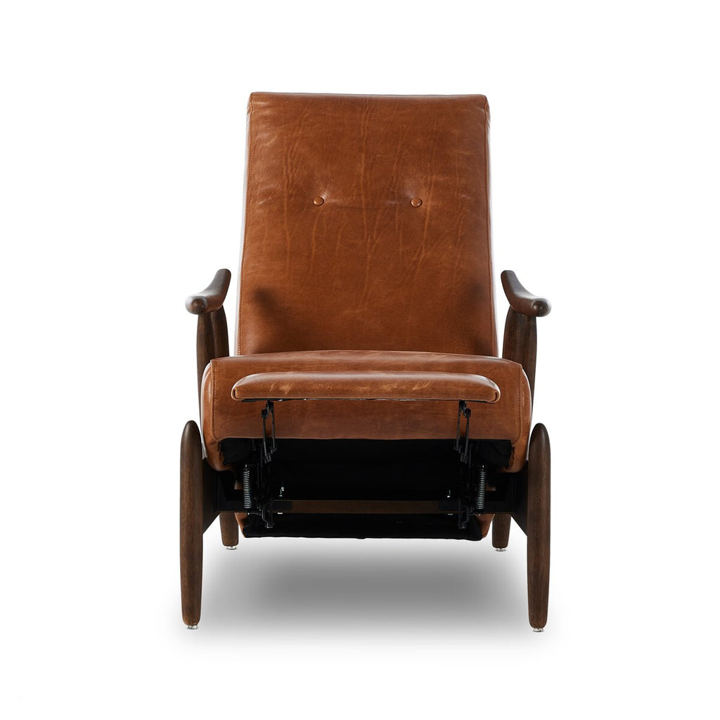 Jarvis Cuero Top Tabaco Silla de Acento
