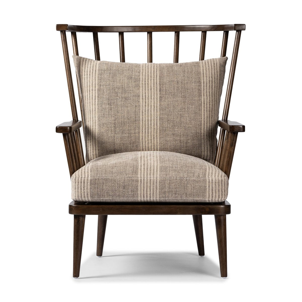 Graham Lino Gris/Crema  Silla de Acento