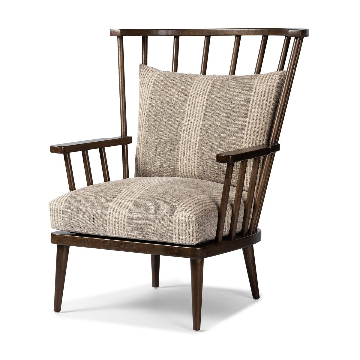 Graham Lino Gris/Crema  Silla de Acento