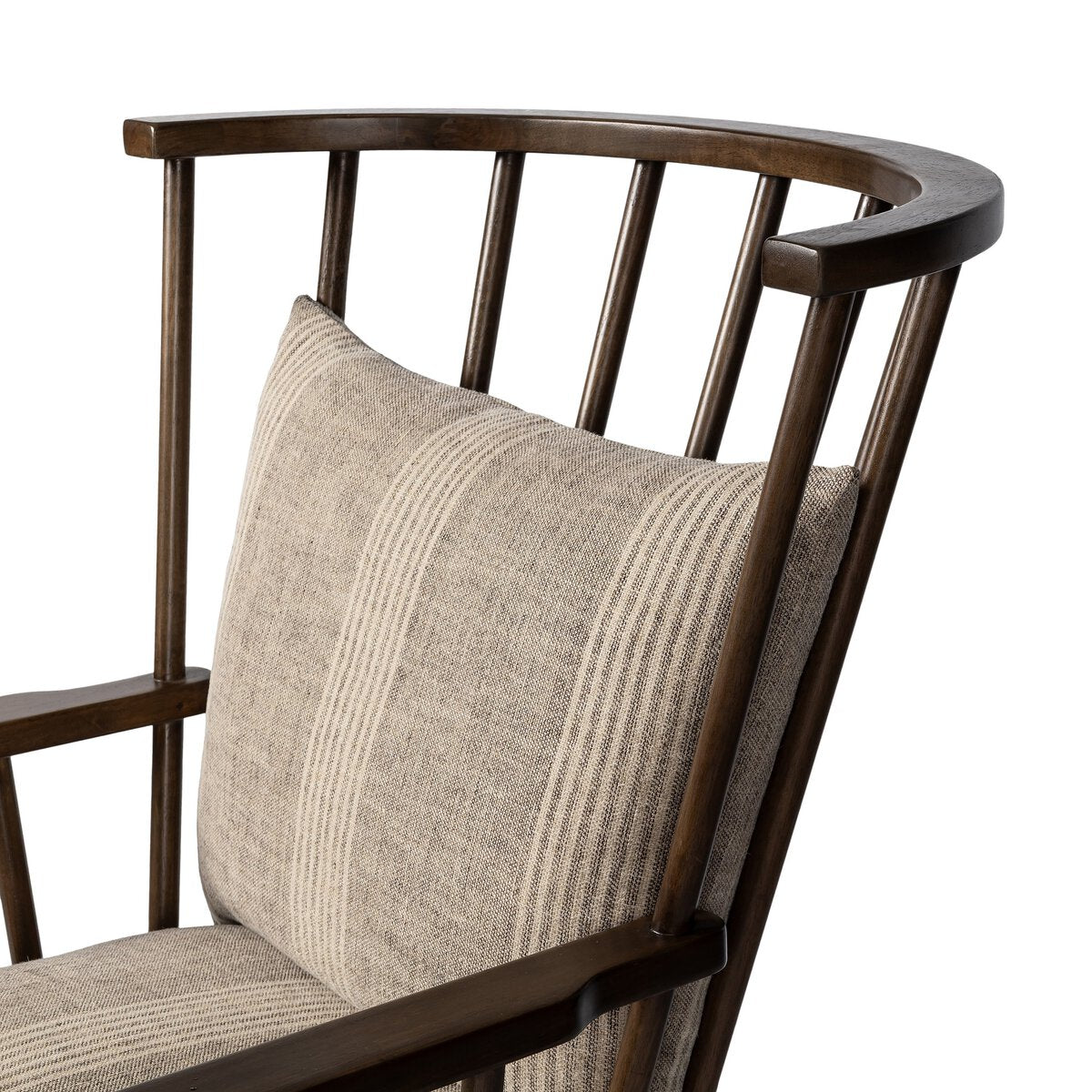 Graham Lino Gris/Crema  Silla de Acento
