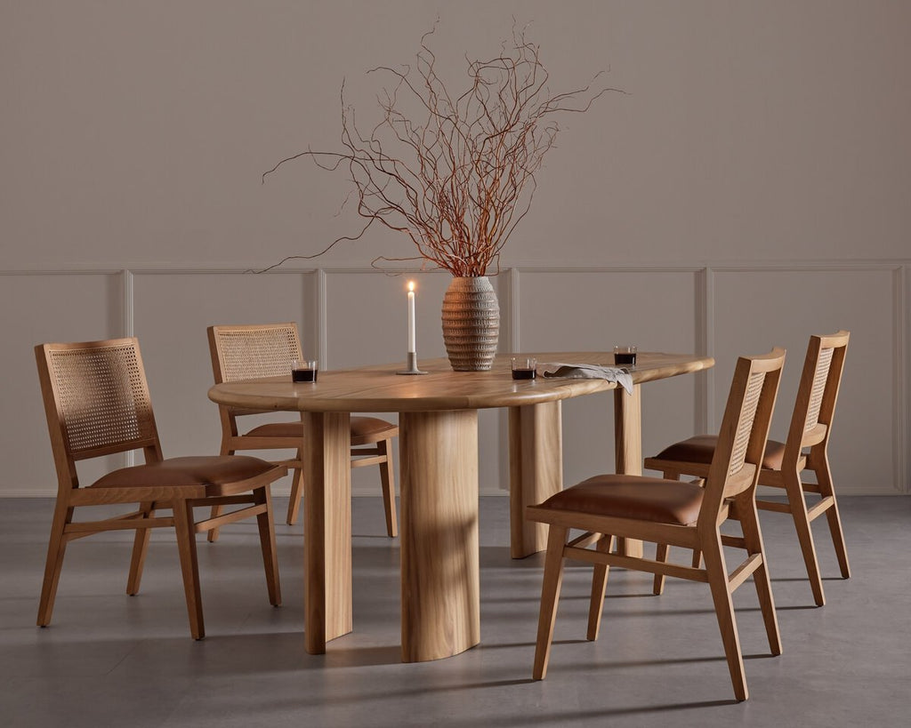 Sage Caramel Silla de Comedor