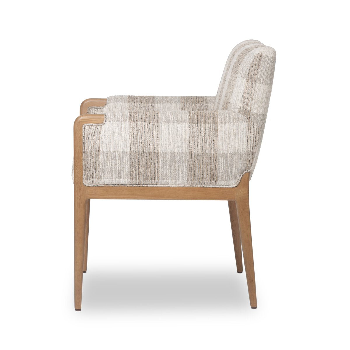 Ledger Beige/Gris Silla de Comedor