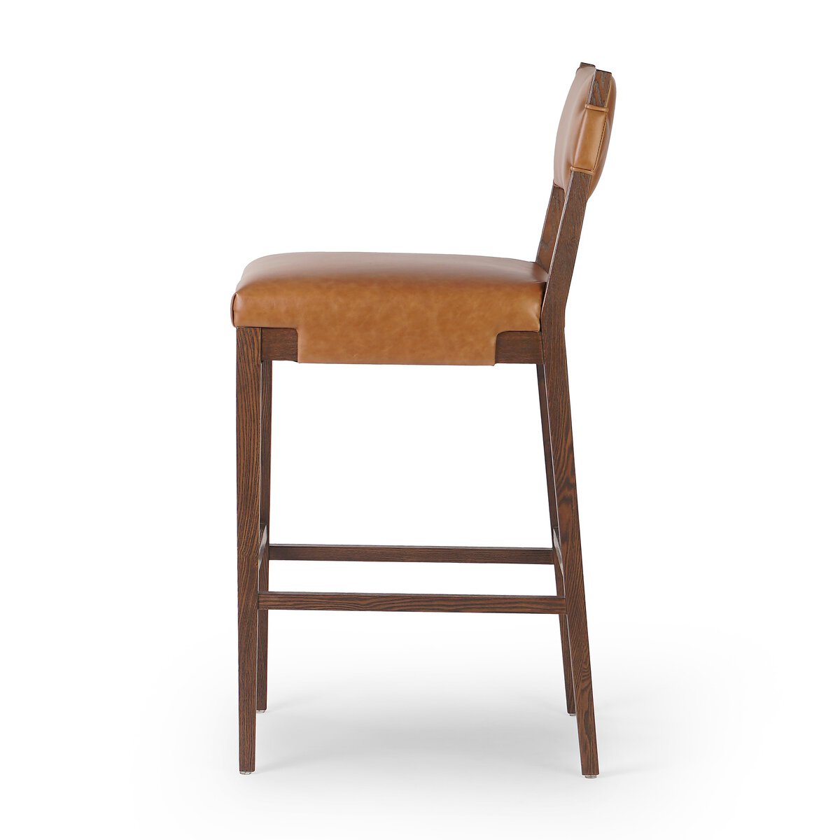 Tamari Cuero Top Chestnut Bar Stool