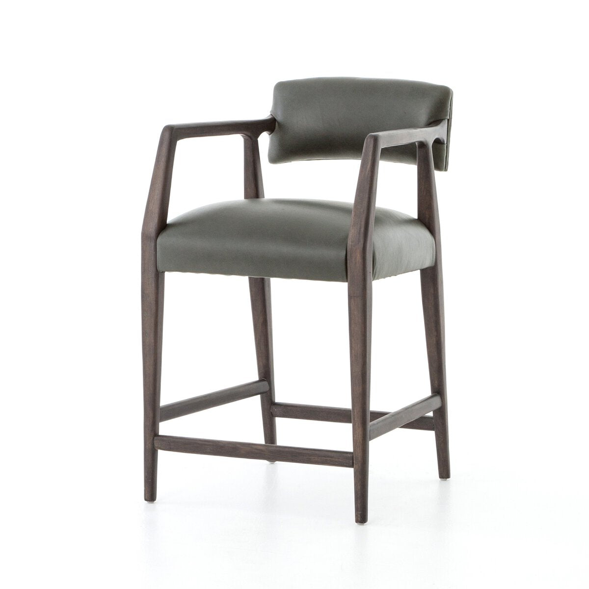 Tyler Cuero Top Negro Counter Stool