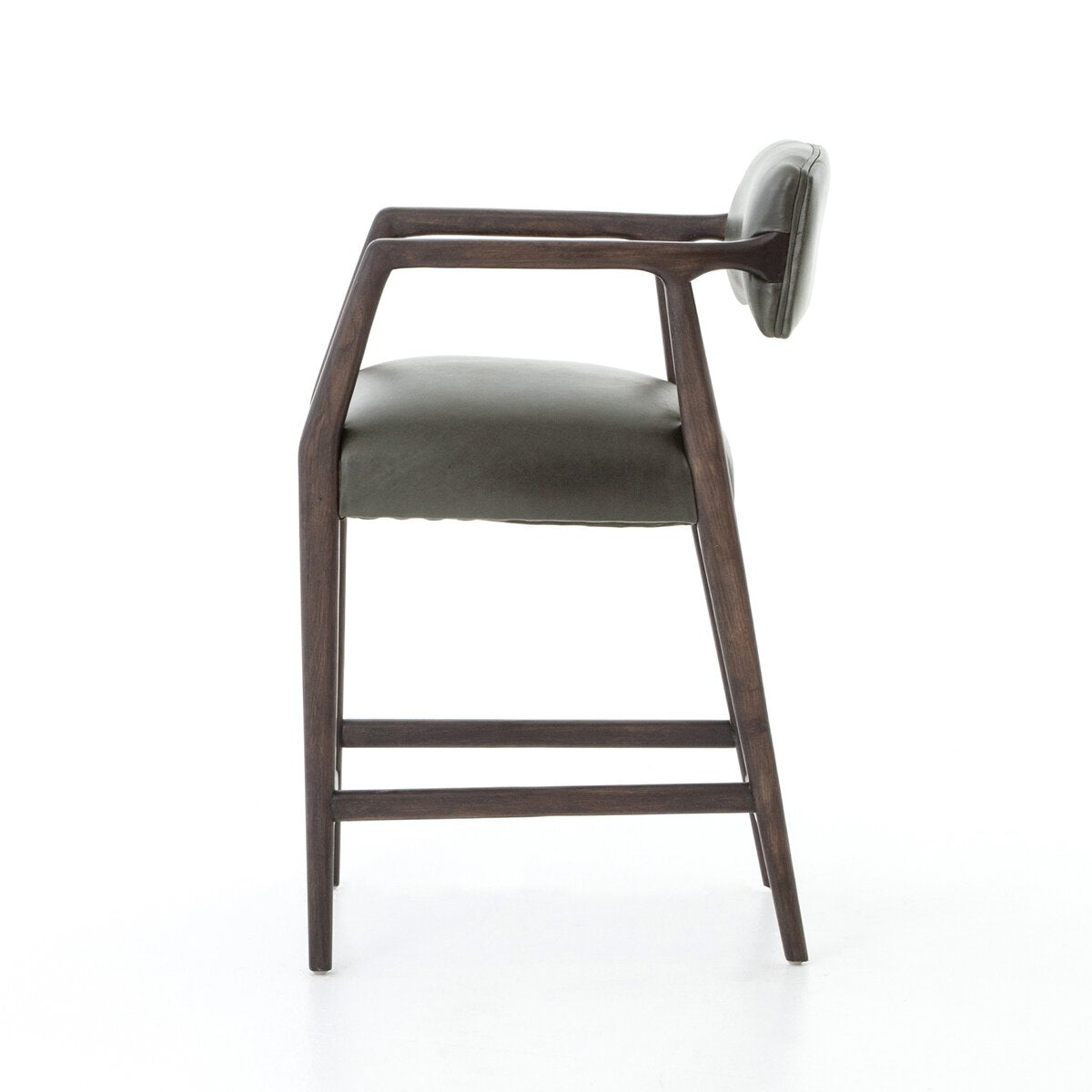 Tyler Cuero Top Negro Counter Stool